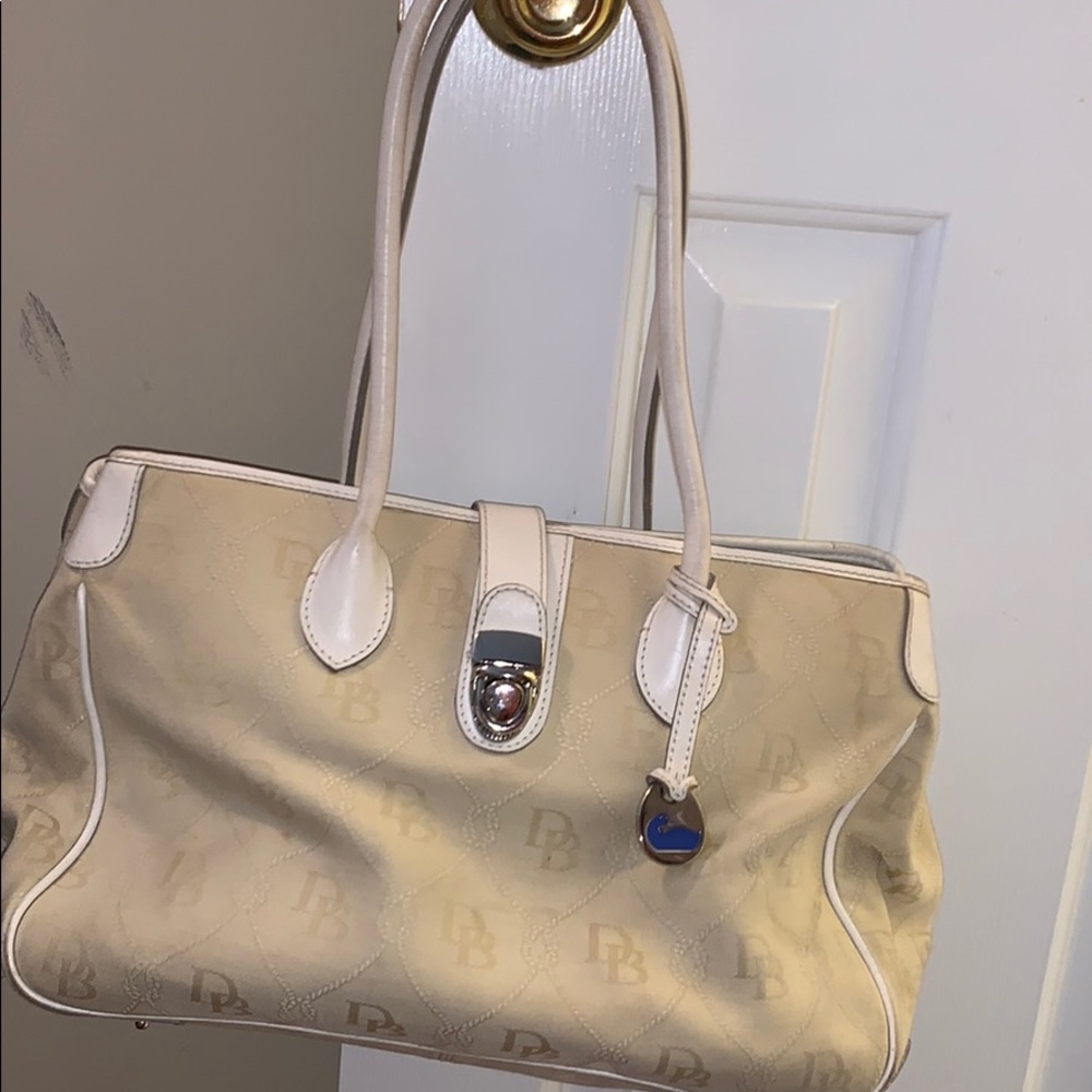 Beige genuine dooney bourke